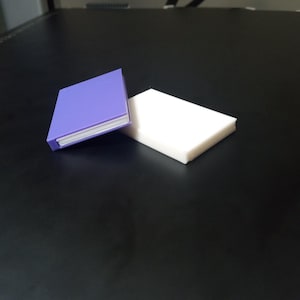 Miniature Doll Book 3d Printed 1:6 Scale 1.5 by 1 inch.