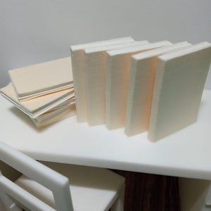 1:6 scale HardCover Mini Book Handmade Realistic 0.85WX1.25H