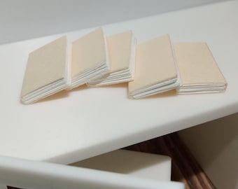 1:12 scale HardCover Mini Book Handmade Realistic 0.52Wx0.79H