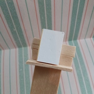 1:12 Scale Miniature Book Fillings (no cover) handmade mini book