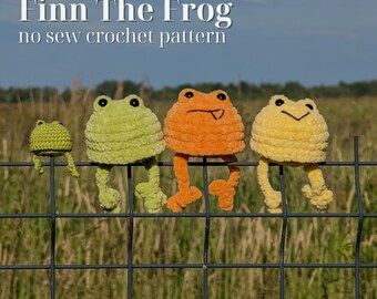 Finn the frog - pattern
