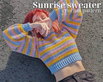 sunrise sweater pattern