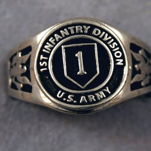Insignering 1st Infantry Division 1st ID Infantry US Army BRO The Big Red One