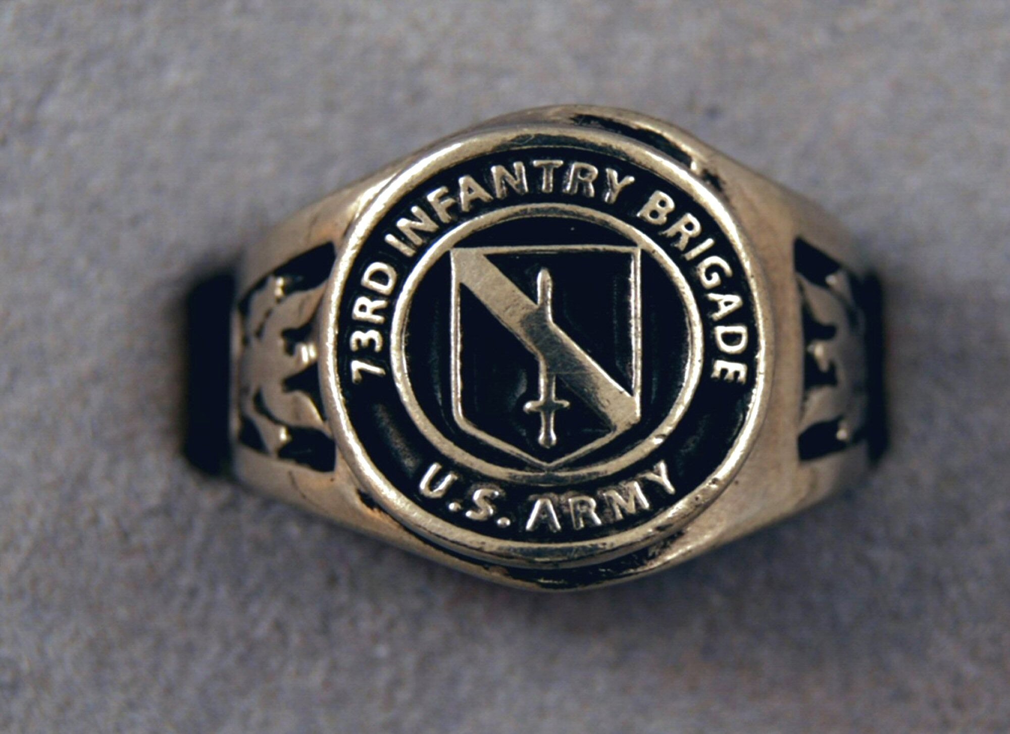 Military Insignia Rings 73rd Infantry Brigade Insignia Ring Service Ring Military Unit - Etsy