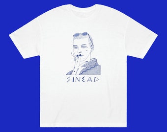 Sinead O'Connor Tee Shirt, Original Drawing by Timothy Hull