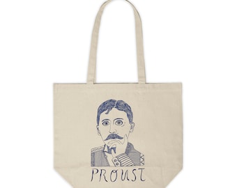Marcel Proust Timoteo Literary Tote Bag