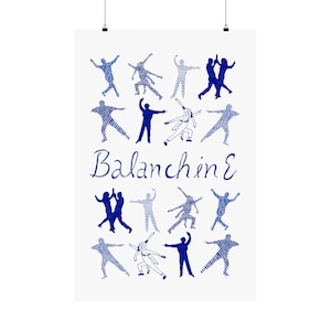 Balanchine Print by Timothy Hull, 11x14&quot; Premium Matte Fine Art Print