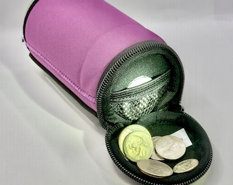 Slim Can Purple - TLA - The World's First Beverage-Concealing Multifunctional Wallet. Cozies