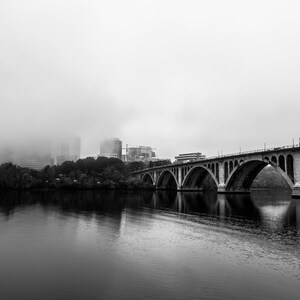 Foggy early morning in Virginia USA