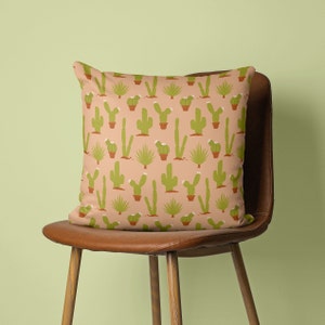 Cactus Pillow Covers, Boho Throw Pillow covers, Desert Pillow, Southwest Pillow Cover, Cactus Throw Pillow, Desert Throw Pillows