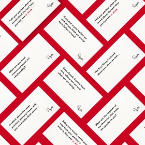 Pigalle | Couples Connection Game | Intimacy Building & Drinking Game | 48 Daring Cards for Couples | Valentine's Day Gift