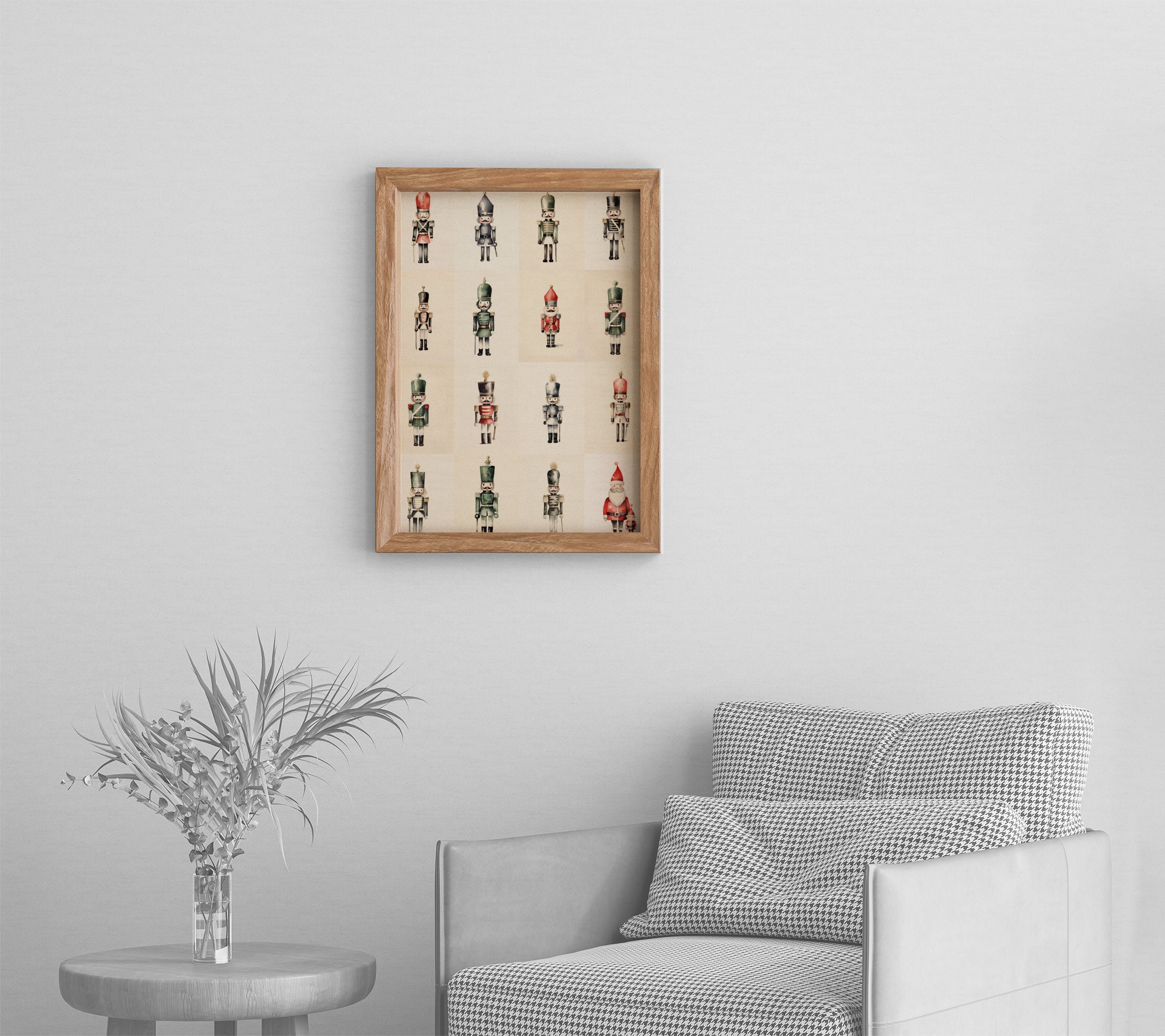 Nutcracker Assembly Christmas Print Xmas Gift Nutcracker Toy Soldier