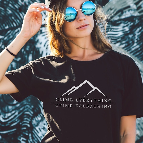 Rock Climbing Shirt For Outdoors/Nature/Adventure Lovers | Uplifting Tshirt | Bouldering Shirt | Search And Rescue Shirt | PNW | Mountains