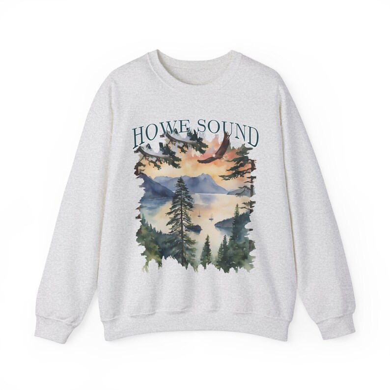 Vintage 90s Howe Sound Sweatshirt | Retro Y2k Style British Columbia ...