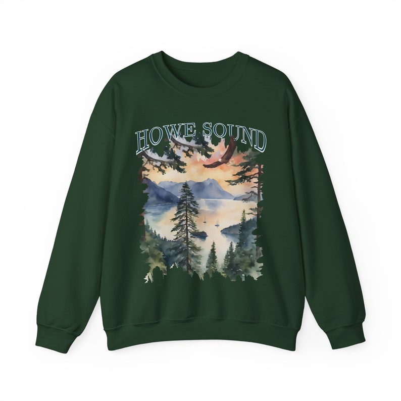 Vintage 90s Howe Sound Sweatshirt | Retro Y2k Style British Columbia ...