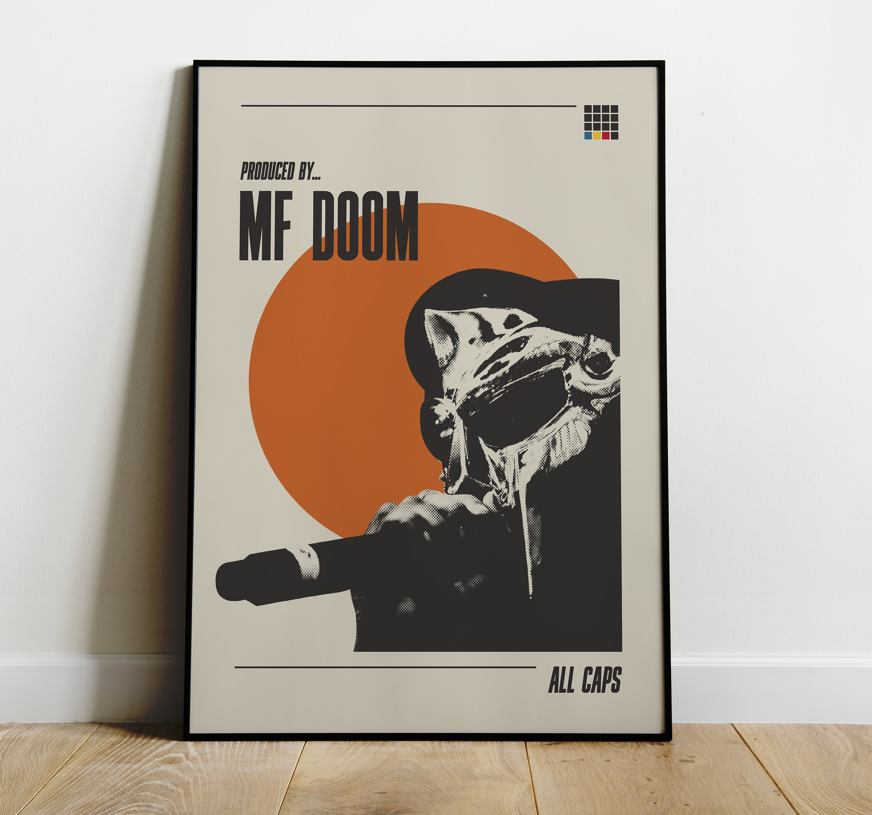 Doomsday By MF Doom Lyrics Print Can - Canvas Art Print