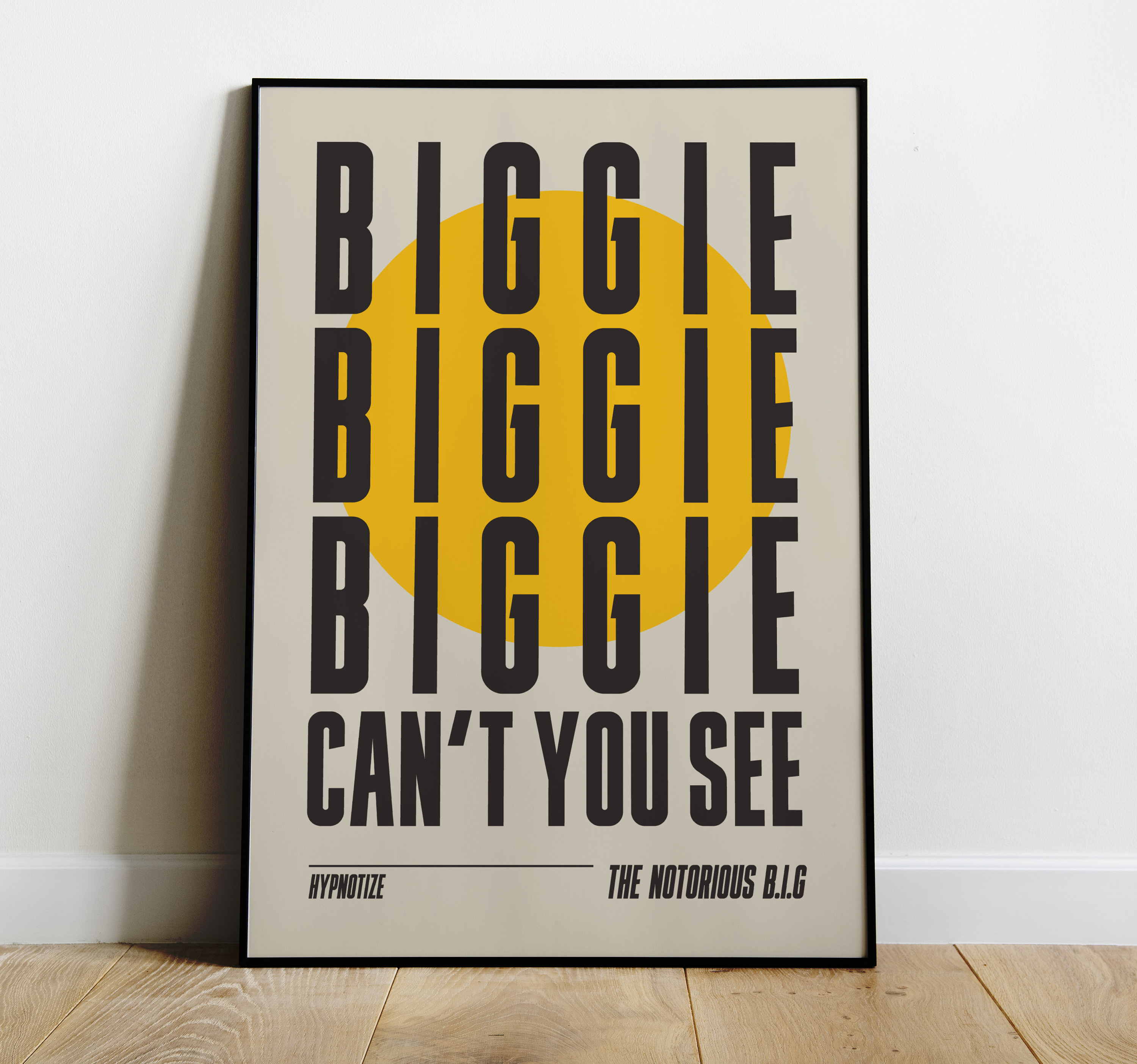 Biggie Smalls / The Notorious BIG Poster / Print / Wall Art A4 A3 / Big  Poppa