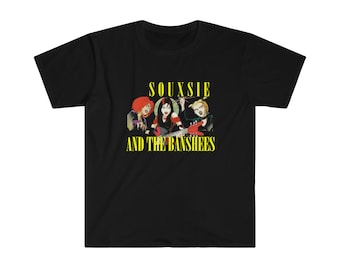 Funny Souxsie and the Banshees Hex Girls Nirvana Crossover Parody Shirt - Scooby Doo - Grunge 90's Alternative Style