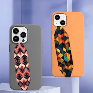 Custom Finger Loop Phone Grip – Anti-Drop iPhone & Android Strap