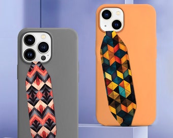 Custom Finger Loop Phone Grip – Anti-Drop iPhone & Android Strap