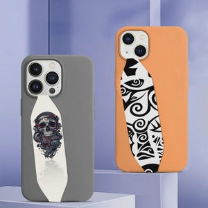 Correa Switchbands personalizada para teléfono, banda reversible, seguro para carga inalámbrica, correa reversible para teléfono/velo de víbora