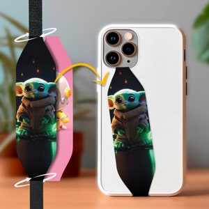 Switchbands Phone Grip Strap For Phone Case As Phone Loop, Phone Charm Strap For Your Kawaii Phone Case - Golden Friend