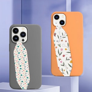 Switchbands Phone Grip Strap For Phone Case As Phone Loop, Phone Charm Strap For Your Kawaii Phone Case - FLORAL FIESTA