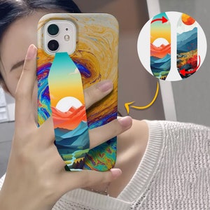 Switchbands Phone Grip Strap For Phone Case As Phone Loop, Phone Charm Strap For Your Kawaii Phone Case - Mountine Mouse