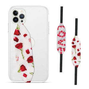 Switchbands Phone Grip Strap  For Phone Case As Phone Loop, Phone Charm Strap For Your Kawaii Phone Case - Flowers