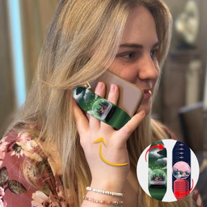 Switchbands Custom Finger Loop Phone Grip Strap – Anti-Drop Grip for iPhone & Android As Phone Loop| Holiday 2