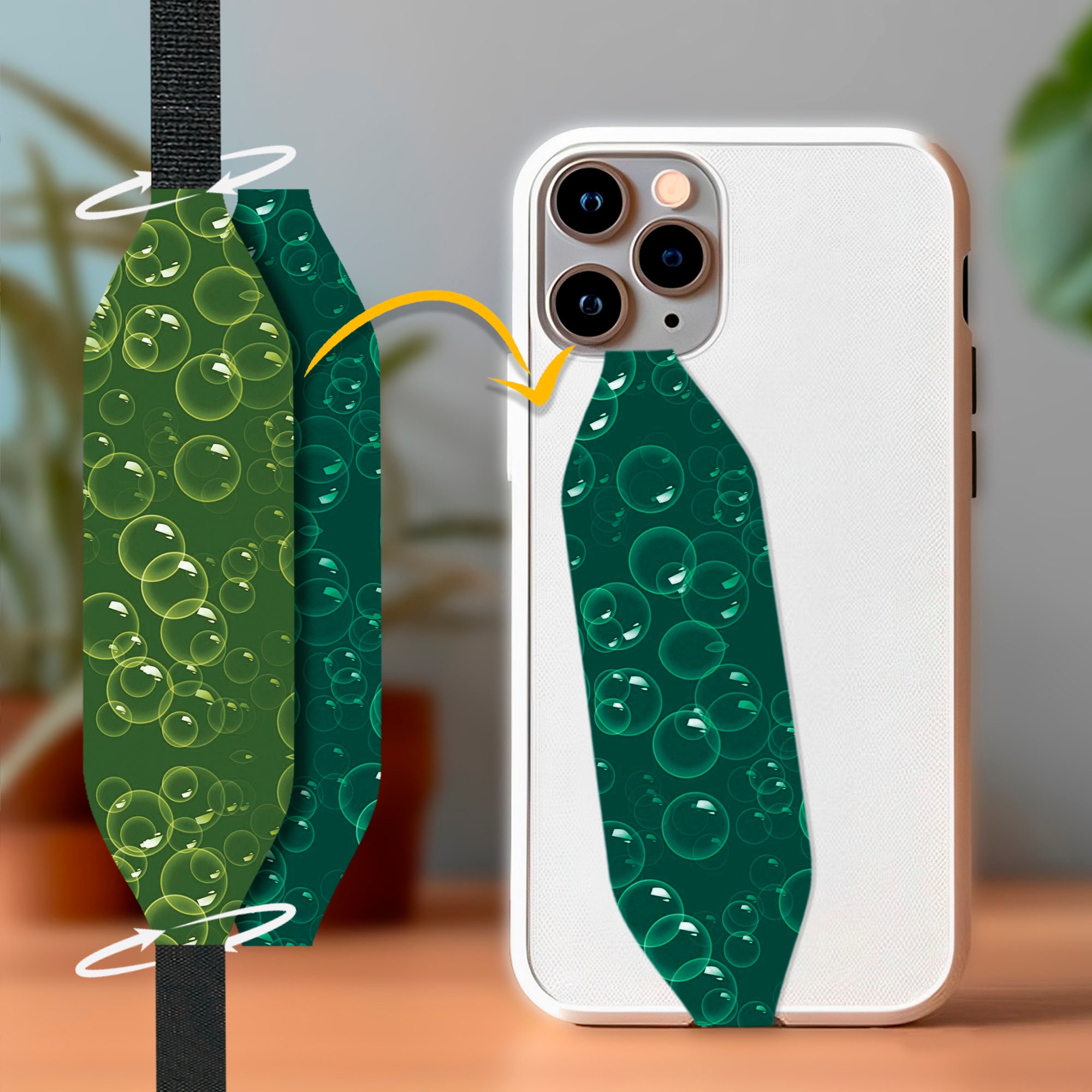 Switchbands Phone Grip Strap for Phone Case as Phone Loop, Phone Charm