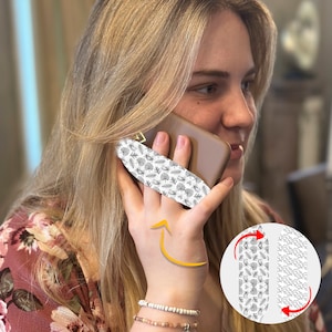 Switchbands Custom Finger Loop Phone Grip Strap – Anti-Drop Grip for iPhone & Android As Phone Loop| Graphic Fun 2