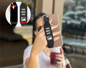Switchbands Custom Phone Grip Strap For Phone Case As Phone Loop Holder, Phone Charm Strap For Your Kawaii Phone Case - Custom