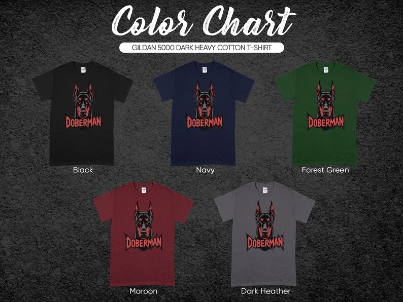 Doberman Graphic T-Shirt, Dog Lover Shirt, Canine Print Tee, Unique Doberman Art, Cute Dog Graphic Tee, Gift for Dog Owners
