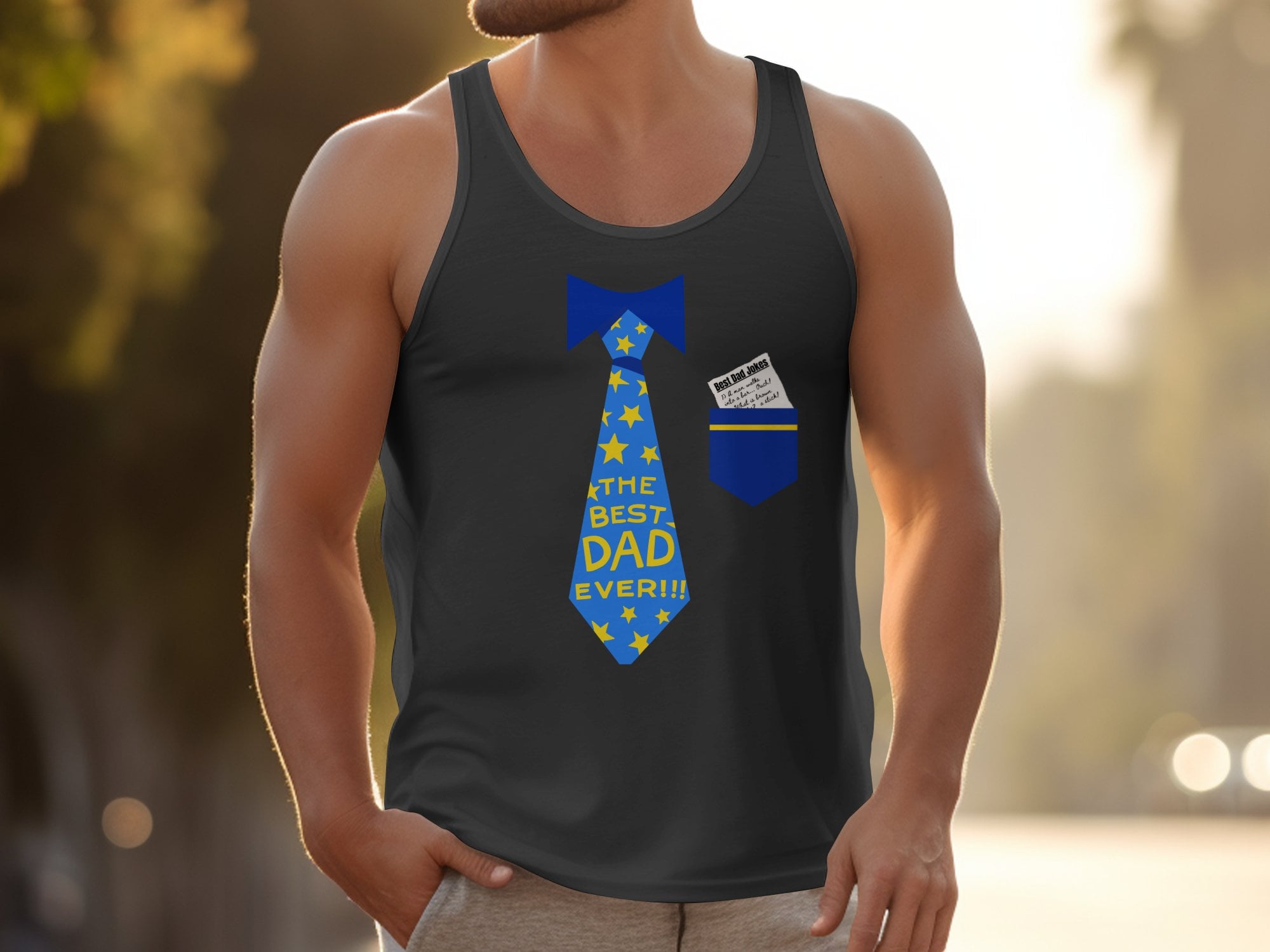 Vatertag beste Papa Krawatte Papa Witze TShirt, Sweatshirt, TShirt