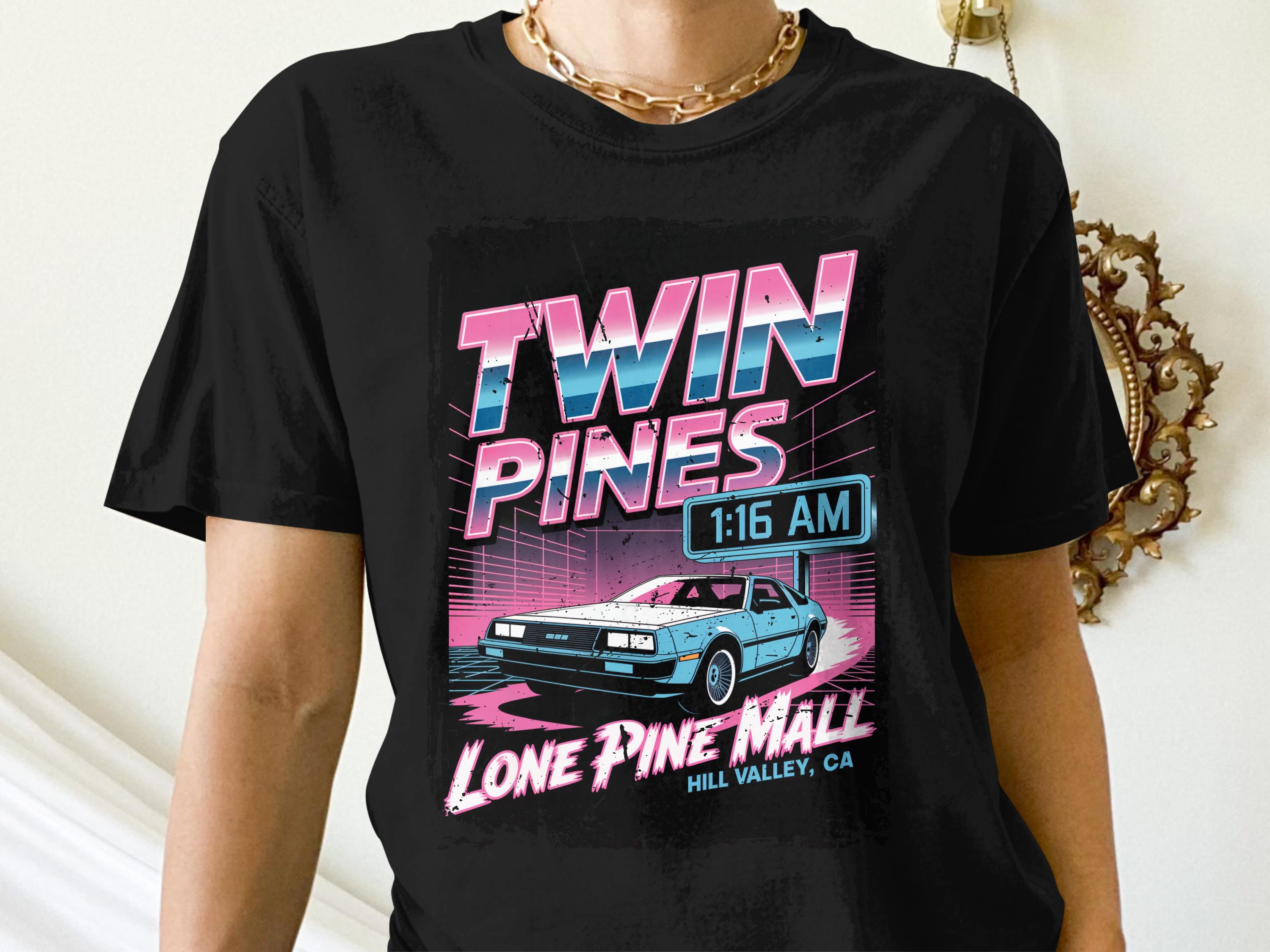 バックトゥザフューチャー TWIN PINES MALL 電飾看板 模型 Twin pines mall - Etsy 日本