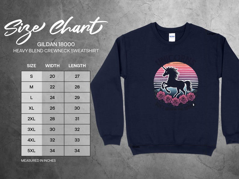 Unicorn Sweatshirt, Unicorn Lover Gifts, Retro Unicorn Crewneck, Cute Unicorn Sweater, Unicorn Fans, Unicorn Magical Sweater