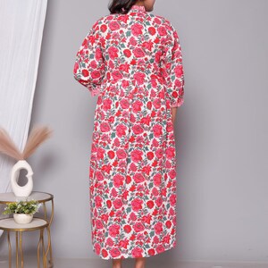 New designer kurti cotton long dress bohemian hippie clothes for gifts image 14