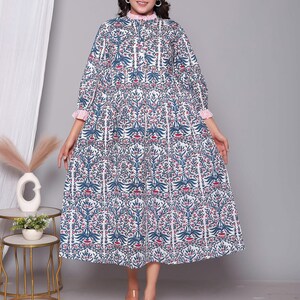 New designer kurti cotton long dress bohemian hippie clothes for gifts patterns -2