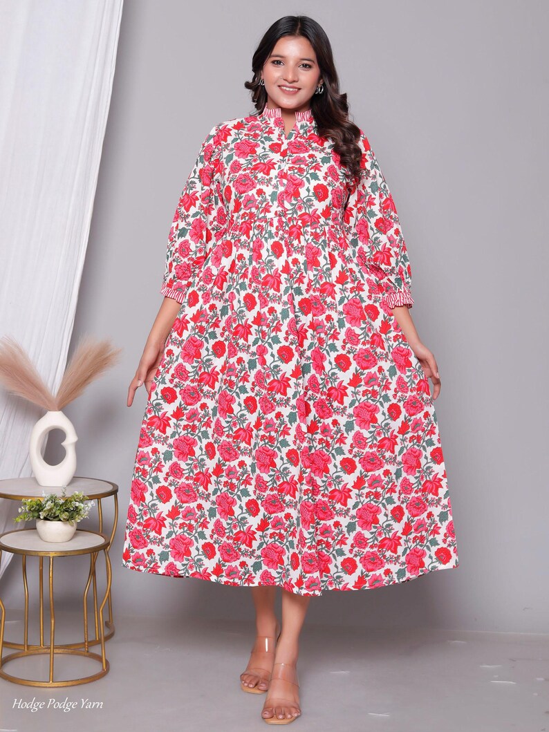 New designer kurti cotton long dress bohemian hippie clothes for gifts patterns -3