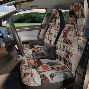 western cow girl Car Seat Covers
