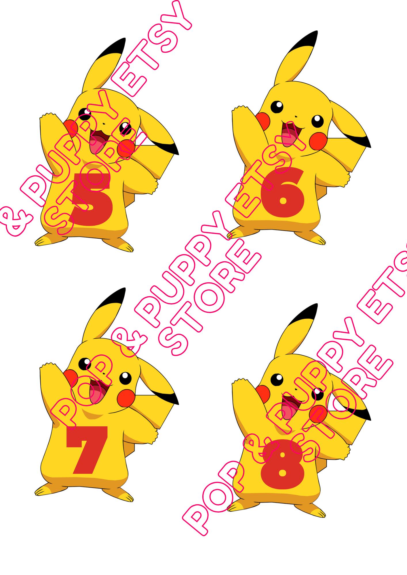 子供向けポケモン数えアクティビティ | 0～30の数字 | 印刷可能