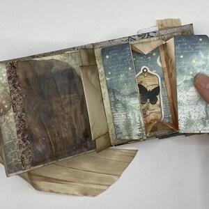 Handmade Vintage-Style Journal | Nature Art Journal | Butterfly & Woodland Notebook | One of a Kind Book