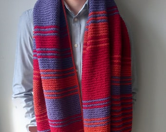 Season 18 Tom Baker Doctor Who scarf