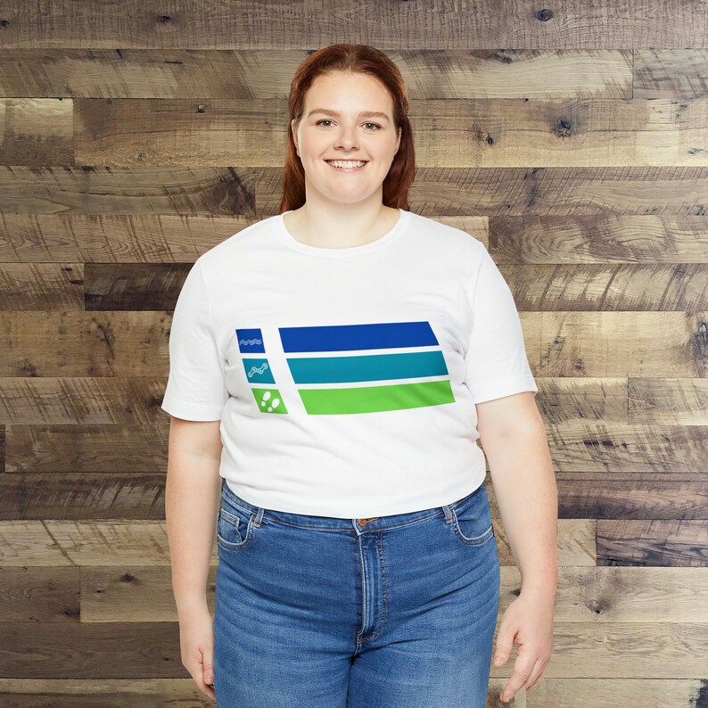 Triathlon Ironman Full Distance Sprint Olympic Retro Stripes Unisex Jersey Short Sleeve Tee Gift image 7