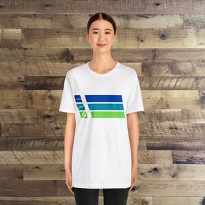 Triathlon Ironman Full Distance Sprint Olympic Retro Stripes Unisex Jersey Short Sleeve Tee Gift image 3