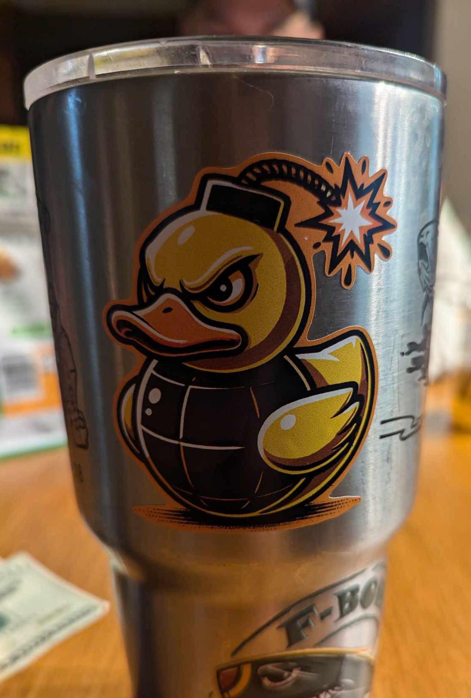 Quack and Cover: the Explosive Rubber Duck Sticker | Autocorrect Fail ...