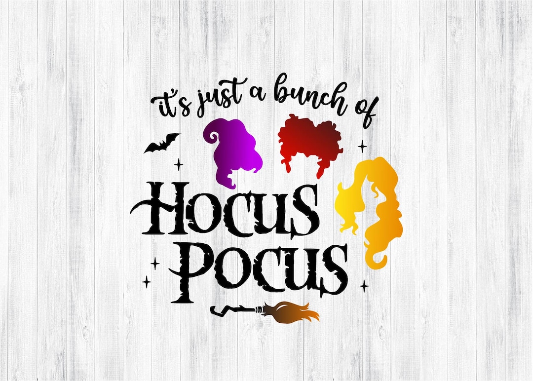 Halloween Hocus Pocus Svg Halloween Witches Svg Salem Witch - Etsy