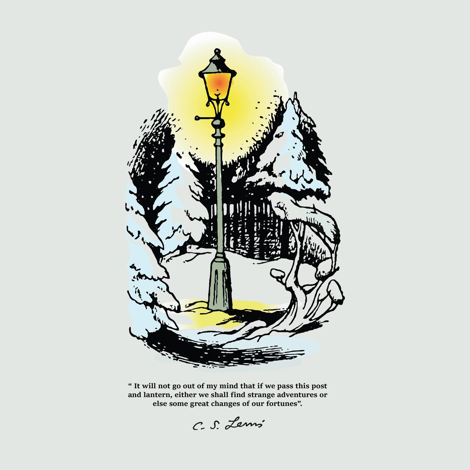 Narnia Restored Graphic Tee: Retro Aslan Design (transparent PNG ...