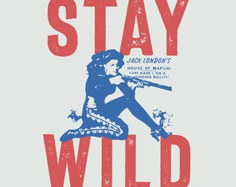 Grafica Stay Wild Cowgirl: Retro Western PNG (download digitale)